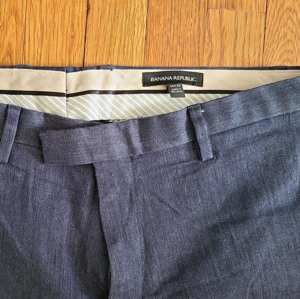 Banana Republic Dark Blue Dress Pants – 34 x 32